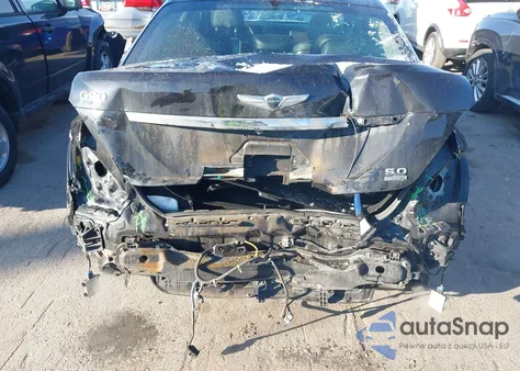 2018 Genesis G90 5.0 Ultimate z USA, uszkodzony, nr VIN KMHG54JH2JU042252